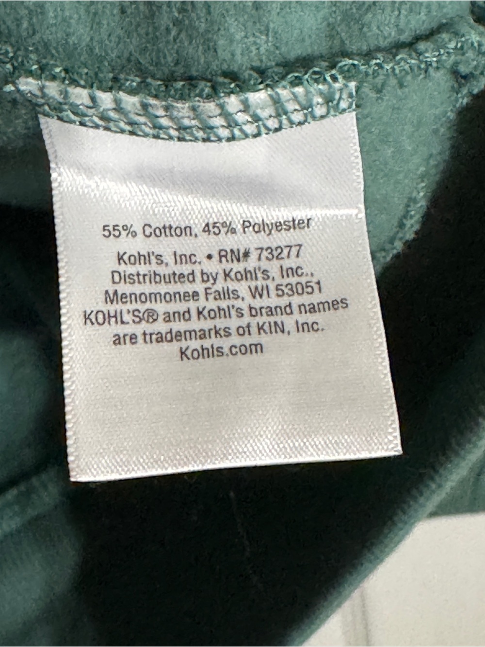 SO Green Zip-Up Hoodie with Drawstrings - Picture 5 of 5